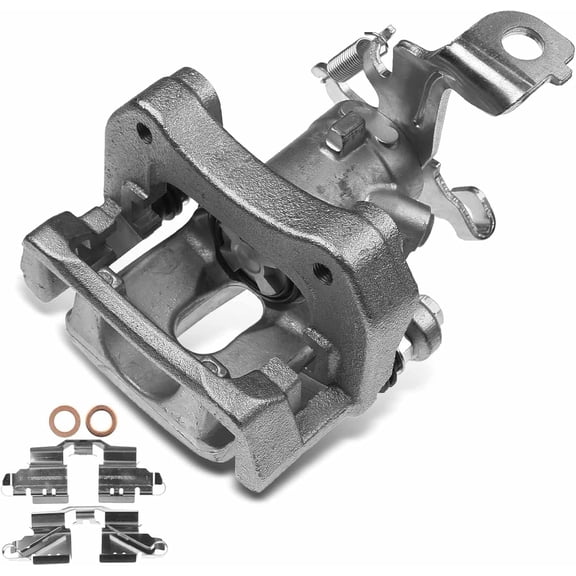 A-Premium Brake Caliper Assembly Compatible with Pontiac Vibe Base 2009-2010 Toyota Matrix S XRS 2009-2013 XR L4 2.4L FWD Rear Left Driver Side