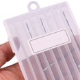 thumbnail image 3 of 2 Pieces 8 Grid 135mm Flat Long Plastic Parts Storage Box Component Organizer Drill Tap Container, 3 of 6