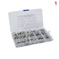 thumbnail image 1 of CARTTOU 100PCS Collier de Serrage en Acier Inoxydable pour Tube de Tuyau Ferme, 1 of 6