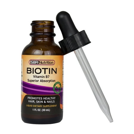 - MAX ABSORPTION Biotin Liquid Drops, 5000mcg of Biotin Per Serving, 60 servings, No Artificial Preservatives, Vegan Friendly, Support Healthy Hair, Strengthen Nails and Improve Skin Health, Made in USA