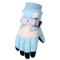 thumbnail image 4 of DAMAI Children's Gloves Outdoor Windproof Thick Lanyard Pupils Gloves, 4 of 9