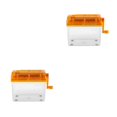 thumbnail image 1 of Trituradora manual Inteprter para documentos en papel portátil y eficiente naranja 2piezas, 1 of 6