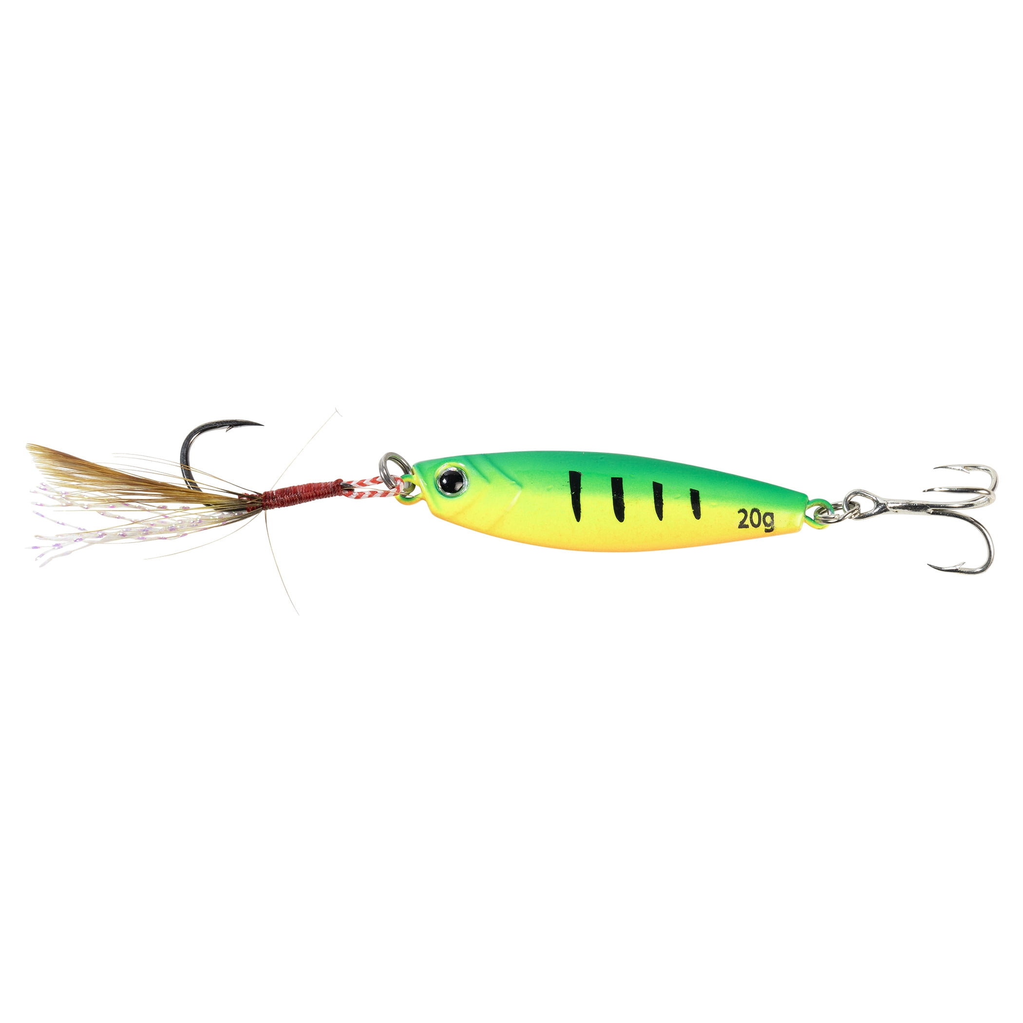Lucky Strike 3/4 oz Vertical Jig – Fire Tiger