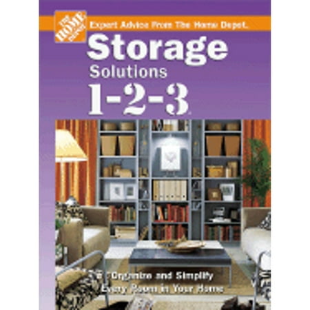 Storage 1-2-3: Expert Advice from the Home Depot (Pre-Owned Hardcover 9780696222900) by Home Depot 9780696222900. Very good condition. Hard cover. Language: English. Pages: 190. Glued binding. Paper over boards. 190 p. Contains: Illustrations. Practical  doable ideas to store  sort  and organize for a more efficient home.Inspirational photography shows built-in storage solutions and unique shelving ideas.Storage secrets for bedrooms  garages  laundries  basements  attics  kitchens  baths  and more.Tips for budgeting  planning  and buying the best storage systems.Step-by-step instructions and innovative uses for ready-to-assemble cabinetry and other off-the-shelf products.Exclusive Wisdom of the Aisles from Home Depot associates gives DIYers confidence for every project.Installation procedures and advice for closet organizing systems  Melamine cabinetry  and plastic storage containers.