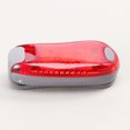 thumbnail image 3 of EeaseMX 2 luces de seguridad LED multifuncionales con clip, estroboscópicas, para correr de noche, andar en bicicleta y caminar (rojas), 3 of 7
