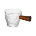 thumbnail image 2 of Taza medidora de Espresso Soledad de cristal de leche estilo A, 2 of 9