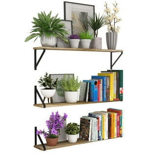  QEEIG Bathroom Shelves Over Toilet Furniture Sets Wall Decor  Shelf Farmhouse Decorations Décor Sign Shelves Small Modern 2+1 Set 16  inch, Black : Home & Kitchen