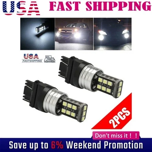 3157 Led White Daytime Running Light Bulb Drl For Chevy Silverado 1500 2000-07 M