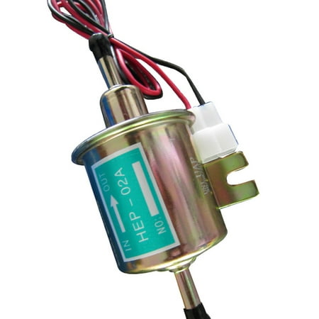 HEP-02A Low Pressure Universal 12V Electric Fuel Pump Inline Petrol Gas (Best Diesel Tuner For Fuel Economy)