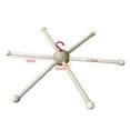 thumbnail image 7 of Baby Wooden Mobile Hanger Rattle Toy Handmade Creative Hanger Bed Bell Toys Wind Chime Bracket for Ceiling Home Newborn Decorative Fittings, 7 of 7