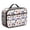 Baseball Characters White, variant on Baseballs and Mom Letters White Insulated Lunch Bag Teens,Bento School Lunch Bag for Teens for Work,Picnic or Travel 10.6x7.7x4.3 Inches,12 Can Capacity