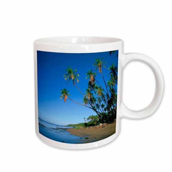 3drose, Kapuaiwa Coconut Grove, Molokai, Hawaii, Usa - Us12 Dpb0335 - Douglas Peebles, 11oz Mug