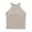 Beige, variant on Tank Tops with Built in Bra for Women Sleeveless Racerback Ribbed Shirts High Neck Slim Fitted Crop Top Sales of the Day Yellow S