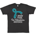 thumbnail image 3 of Inktastic Scleroderma Teal Ribbon Awareness T-Shirt, 3 of 5