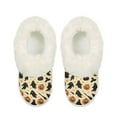 thumbnail image 2 of Psesaysky Halloween Ghost Pumpkin Print Slippers for Women Indoor Non-Slip, Fuzzy Slipper with Thick Sole, Winter Warm House Shoes, Cozy Gifts for Women, Size 9-10, 2 of 7