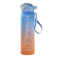 thumbnail image 1 of Bouteille d'Eau Froide Dégradé Givré 1000ML pour Extérieur (Bleu), 1 of 9