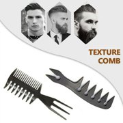 2 PCS Slicked-Back Professional Styling Comb Anti-Static Hair Brush For Men 2021 X6Z4