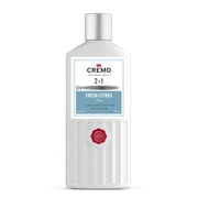 Cremo 2-in-1 Shampoo + Conditioner, Fresh Citrus Blend, 16oz