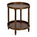 thumbnail image 3 of Kate and Laurel Bellport Farmhouse Side Table, 20 x 20 x 24, Rustic Brown, Sophisticated Rustic End Table for Storage and Display, 3 of 10