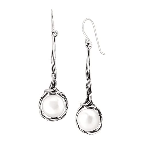 silpada silver drop earrings