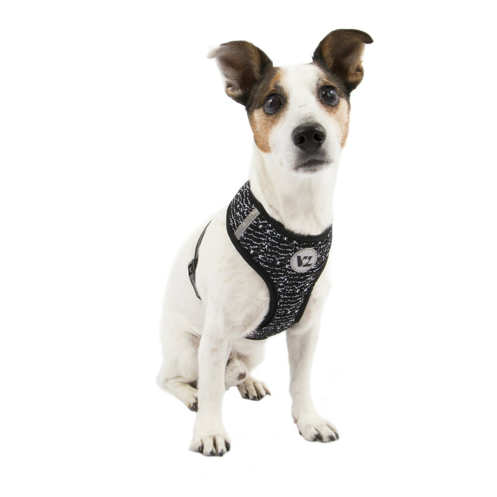 Vibrant Life Dog Body Harness, Black, (Medium)