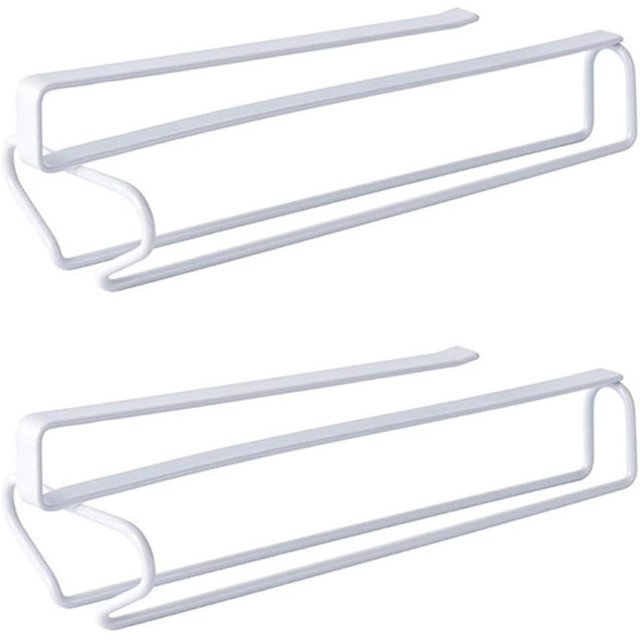 Sailing Estante de Vidrio Colgante, 2 Piezas Estante de Vidrio Colgante Almacenamiento de Vidrio Colgante, para Cocina, Bar o Restaurante, 31 cm x 8,6 cm (Blanco)