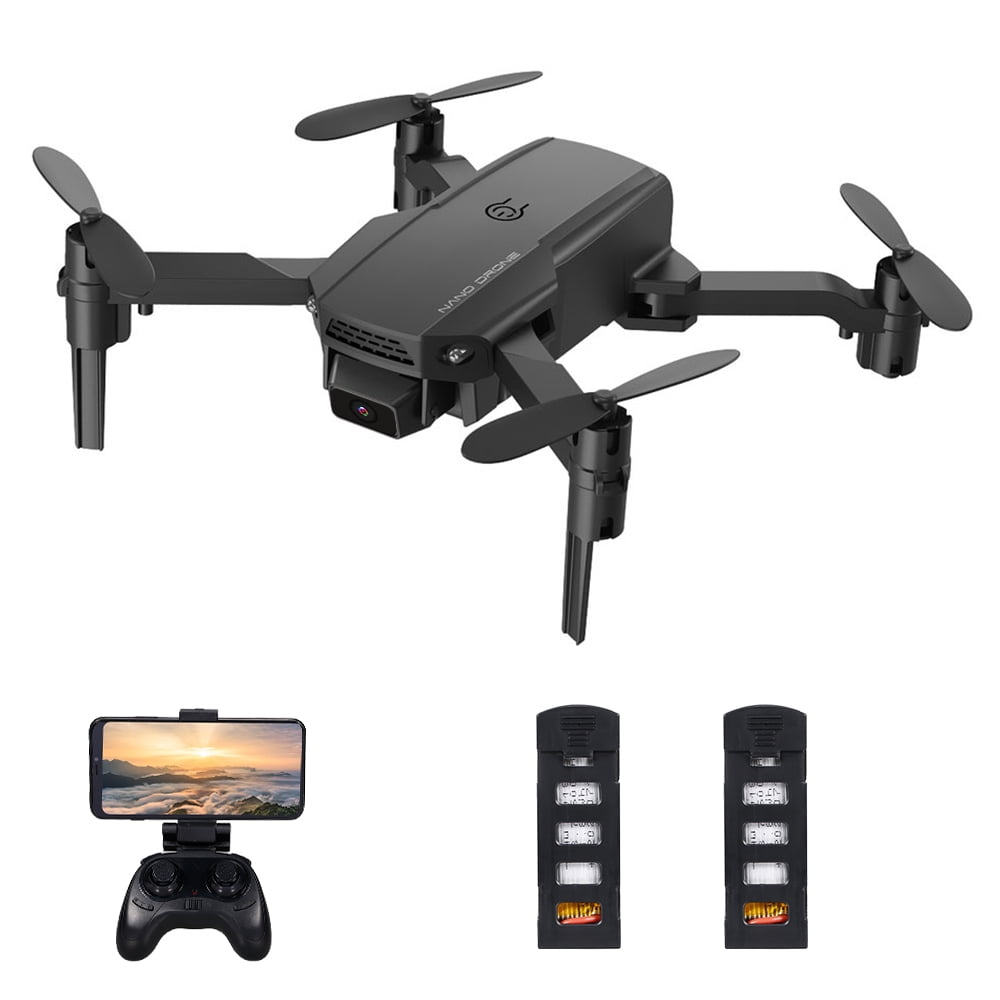 Walory Drone RC LS-XT6 RC Drone Mini Drone 6 Axes Gyro 3D Flip Mode sans tête Altitude Hold 12 Minutes de Temps de vol RC Qudcopter pour Enfants Adultes 