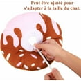 thumbnail image 4 of Cat Recovery Collar Comfortable Recovery Collar Protective Collar Dog Collar for Cute Cats(M),, 4 of 5