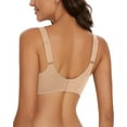 thumbnail image 5 of Cassie Liz Smoothing Wireless Bras for Women Comfort Seamless Bra Full Coverage Push Up Bra Adjustable Padded Bra, 5 of 6