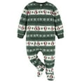 thumbnail image 2 of Gerber Baby and Toddler Neutral Microfleece Blanket Sleeper Pajamas, 3-Pack, Sizes 0/3 Months -5T, 2 of 13
