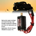 thumbnail image 3 of 1/18 RC Motor, RC Brushed Motor Sturdy Construction Compact  For  TRX4M, 3 of 8