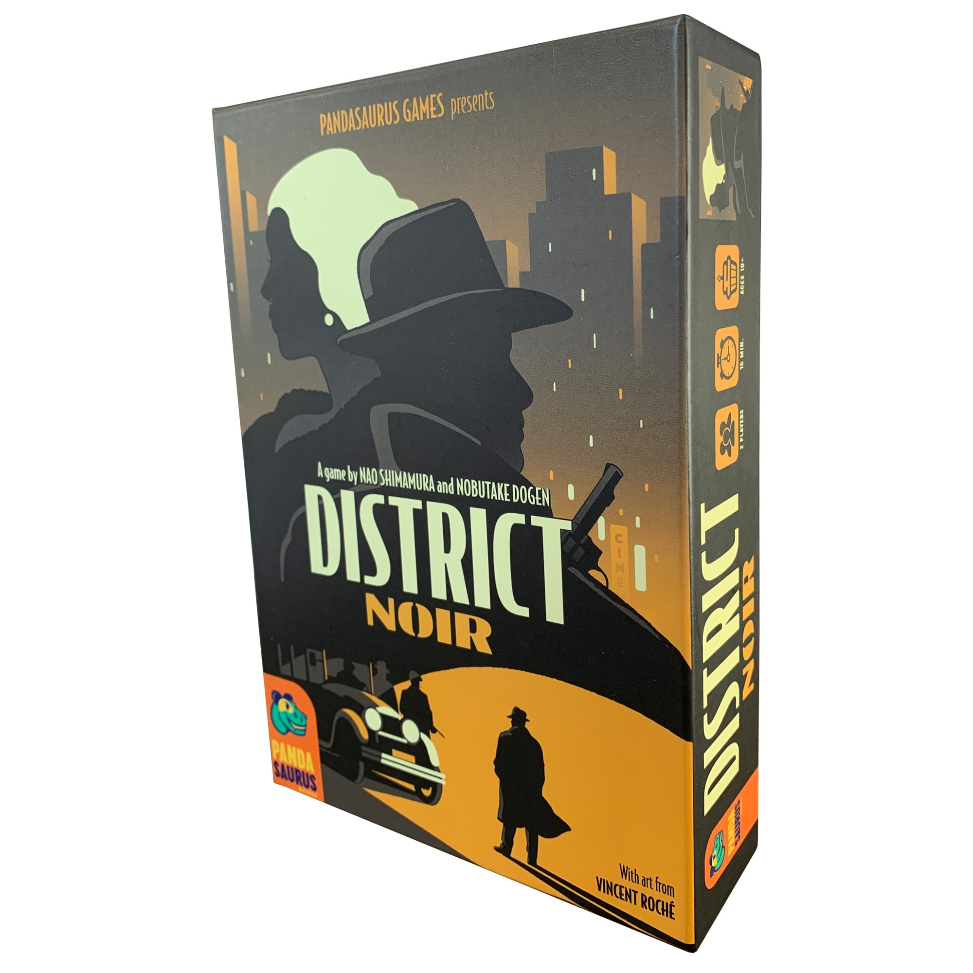 District Noir Family Card Game for Ages 10+, from Asmodee