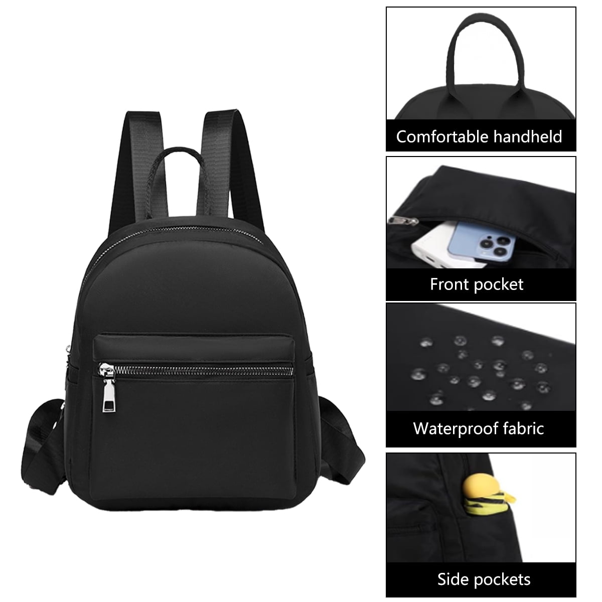 Comfortable backpack purse sale