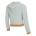 thumbnail image 3 of Women's Concepts Sport Gray/Tennessee Orange Tennessee Volunteers Whitley Long Sleeve Hoodie Top & Shorts Set, 3 of 5