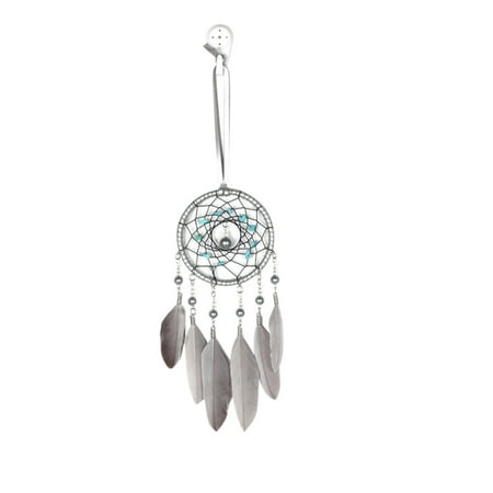

Heiheiup Retro Feather Crafts Decorative Small Pendant Send Friends Room Car Decoration Small Pendant Baby Ornament