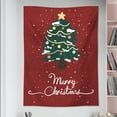 thumbnail image 2 of Uutvery Miniature Christmas Tree Backdrop Hanging Cloth Decorations Holiday Party Supplies Wall Banner Gift (D), 2 of 3