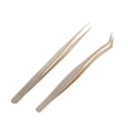 thumbnail image 1 of Pinzas De Extensión De Pestañas Individuales, Pinzas De Extensión De Pestañas Profesionales Precisas Portátiles Para El Hogar, 1 of 7