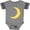 Football Heather and Smoke, variant on Inktastic Cute Yellow Moon Boys or Girls Baby Bodysuit