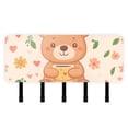 thumbnail image 6 of Flowers Bears Key Holder for Wall Mail Holder Organizer with 5 Key Hooks Wall Mount Key Rack with Shelf, 6 of 6