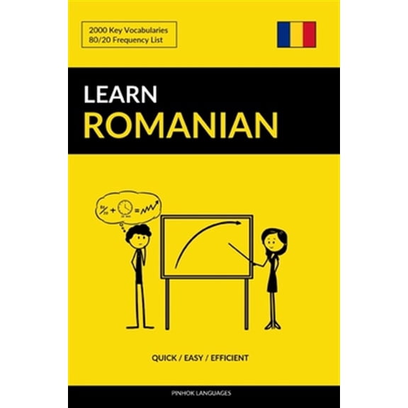 Pre-Owned Learn Romanian Quick / Easy / Efficient : 2000 Key Vocabularies