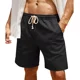 thumbnail image 1 of Bermuda Short Casual Playa De Algodón Y Lino Para Hombre, 1 of 8
