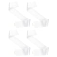 thumbnail image 1 of Cinta de satén en blanco Uxcell, 4 piezas de cintas de satén en blanco, accesorio de cinta de bricolaje, blanco, 1 of 6