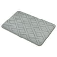 thumbnail image 2 of Super Absorbent Bath Mats for Bathroom, Machine Washable Non-Slip Floor Mat, Soft Comfortable Shaggy Rug, Quick Water Absorption, Anti-Skid Backing, Gray 40x60cm Golden Turtle Velvet Bathroom Carpet, 2 of 5
