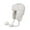 White, variant on Fgnfyis Fashion Women Men Sport Style Solid Keep Warm Winter Outdoor Cycling Windproof Ear Hats Bomber Hats Black