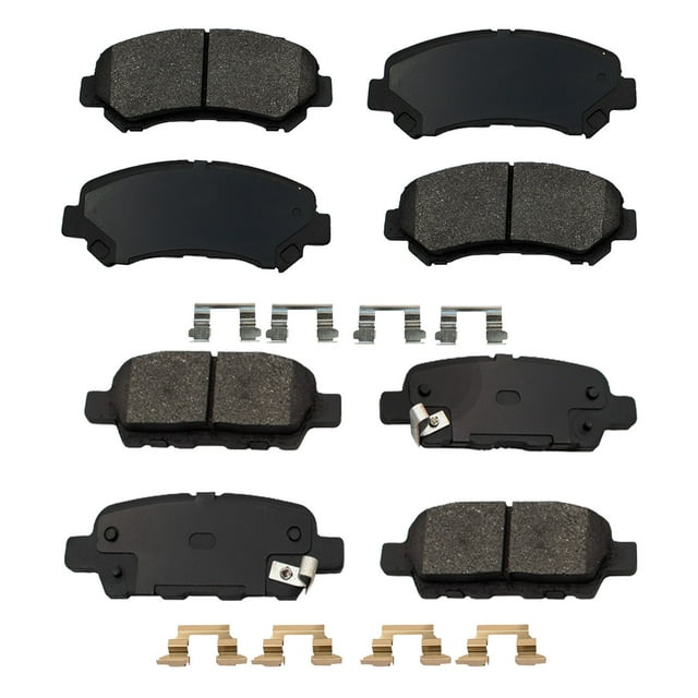 Balatas AG para Auto Completo para Nissan Sentra Se R Specv 2007 a 2008 8 Piezas Nuevas
