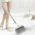 thumbnail image 2 of Byujiro Folding Broom and Dustpan Set Quick Cleaning for Floor, Hardwood, Tile, Kitchen, Garage, 2 of 9