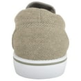 thumbnail image 3 of Mens Lightweight Summer Canvas Slip On Trainers Pumps with Twin Gusset - Khaki - US 11, 3 of 7