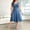 Blue, variant on Blmnix Woman Dress Plus Size Dresses Fit & Flare A Line Dresses Under Dress Blue Midi Dresses Sleeveless Henley Dresses for Women Casual,XXXXL