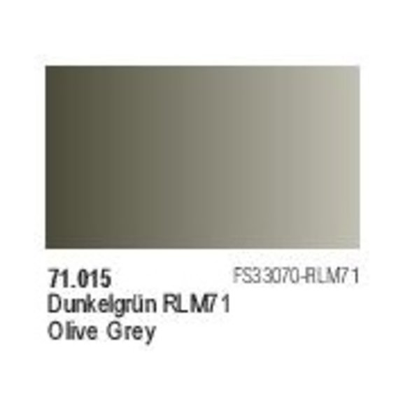 Vallejo Model Air Dark Green Paint 17 ml - 71.015