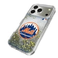 thumbnail image 2 of New York Mets Linen Logo iPhone Glitter Case, 2 of 6